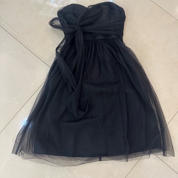 Banana Republic tool tube top dress size 0 black - Picture 1 of 8